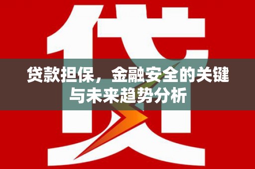 里港贷款担保，金融安全的关键与未来趋势分析