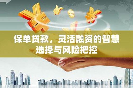 里港保单贷款，灵活融资的智慧选择与风险把控
