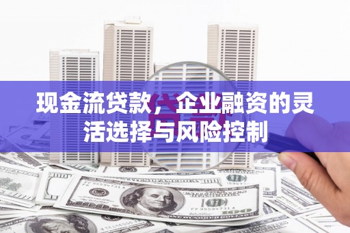 里港现金流贷款，企业融资的灵活选择与风险控制