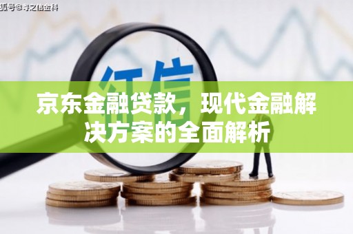 里港京东金融贷款，现代金融解决方案的全面解析