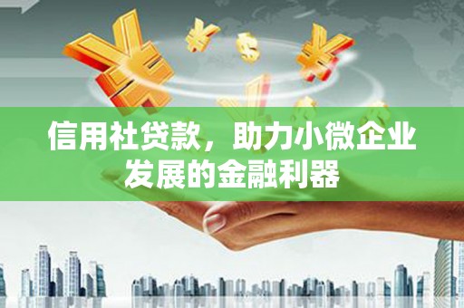 里港信用社贷款，助力小微企业发展的金融利器