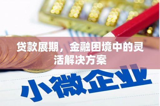 里港贷款展期，金融困境中的灵活解决方案