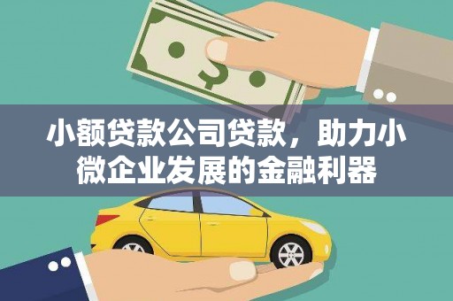 里港小额贷款公司贷款，助力小微企业发展的金融利器