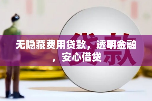 里港无隐藏费用贷款，透明金融，安心借贷