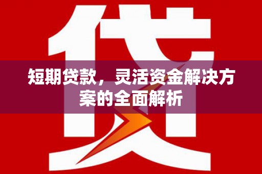里港短期贷款，灵活资金解决方案的全面解析