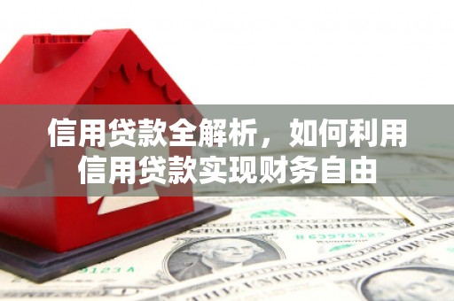 里港信用贷款全解析，如何利用信用贷款实现财务自由
